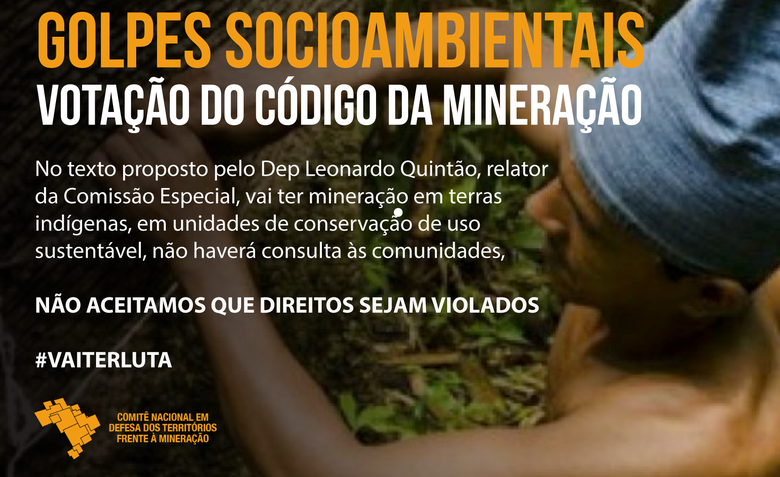 GOLPE SOCIOAMBIENTAL EM CURSO