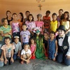 Crianças que participaram do projeto